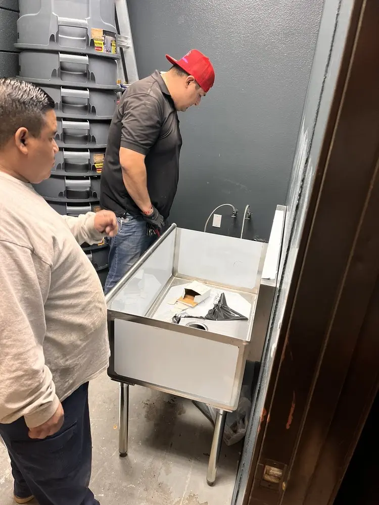 Commercial plumbing and sink installation in Mill Ridge North